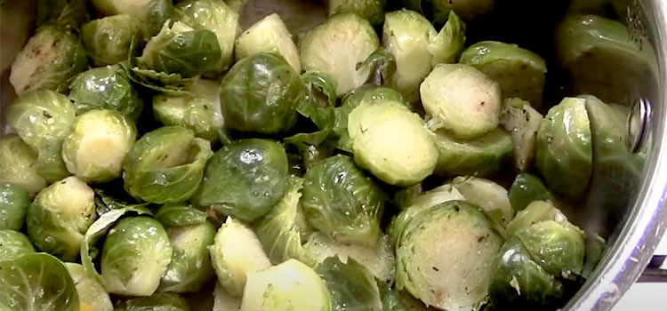 Steamed Brussel Sprouts