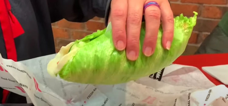 Person Holding Jimmy John's Unwich